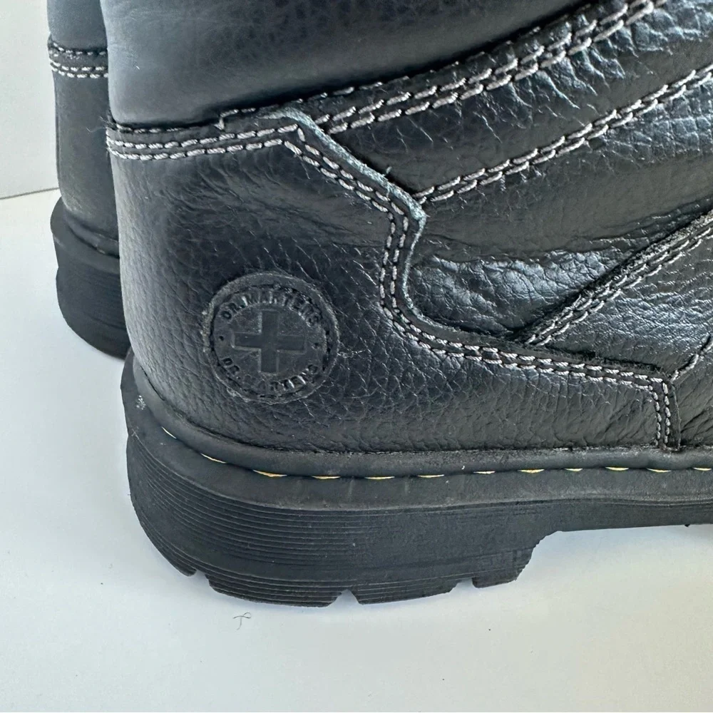 Dr martens harrisland men’s black leather lace up ankle boots